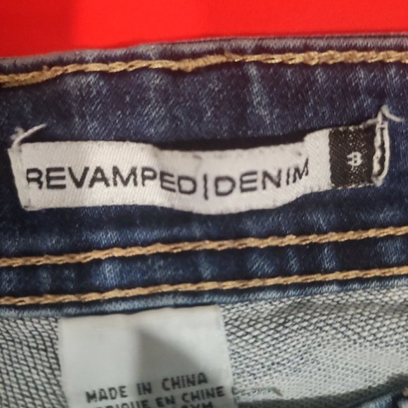 Revamped denim jeans women's size 3 - Picture 5 of 5